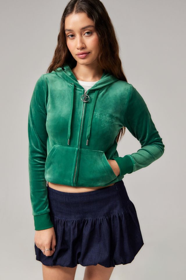 Juicy Couture UO Exclusive Bow Velour Hoodie #2