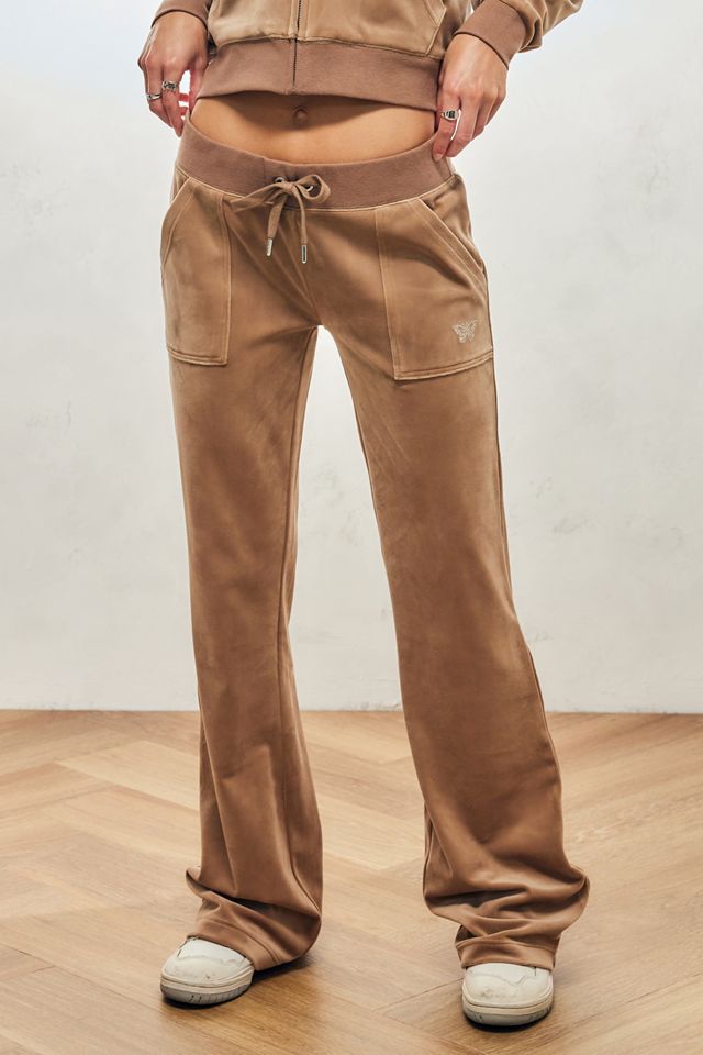 Juicy Couture Taupe Butterfly Track Pants #1