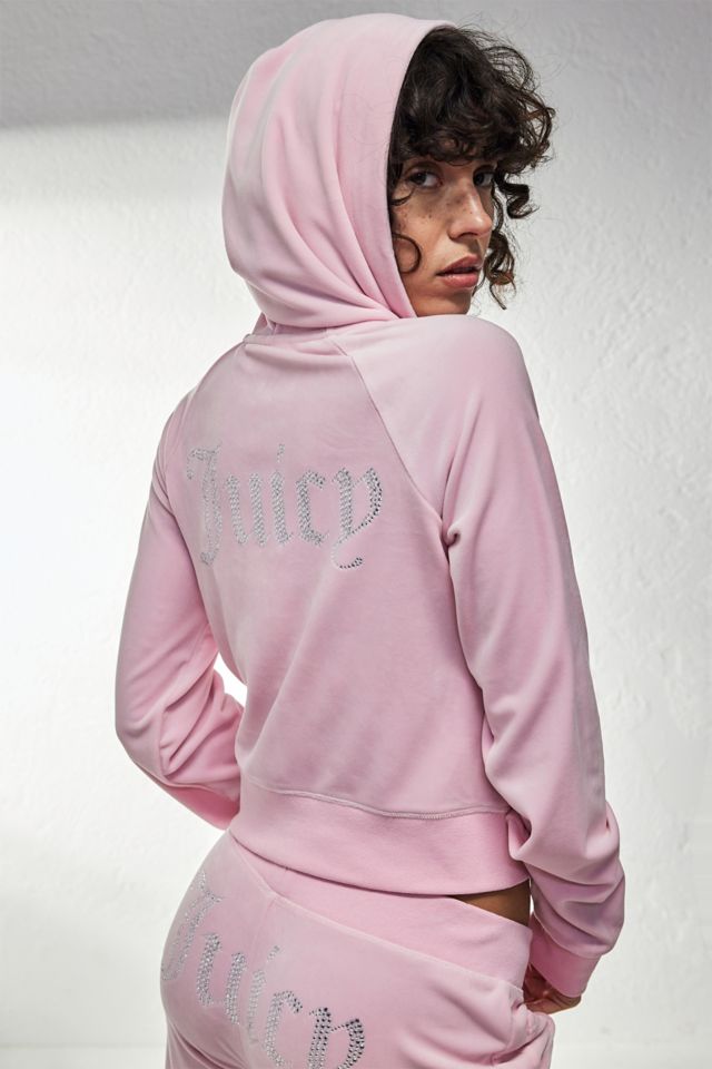 Juicy couture hoodie online pink