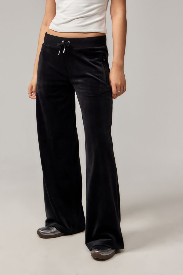 Juicy Couture UO Exclusive Black Ida Velour Track Pants #2