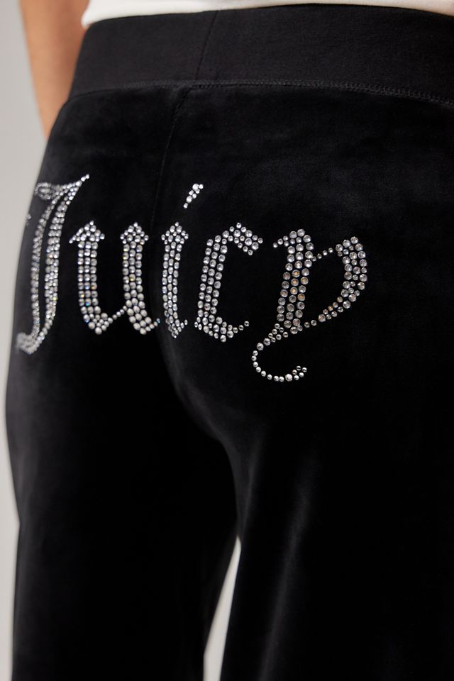 Juicy Couture UO Exclusive Black Ida Velour Track Pants #3