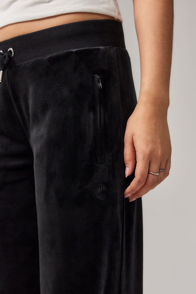 Juicy Couture UO Exclusive Black Ida Velour Track Pants #4