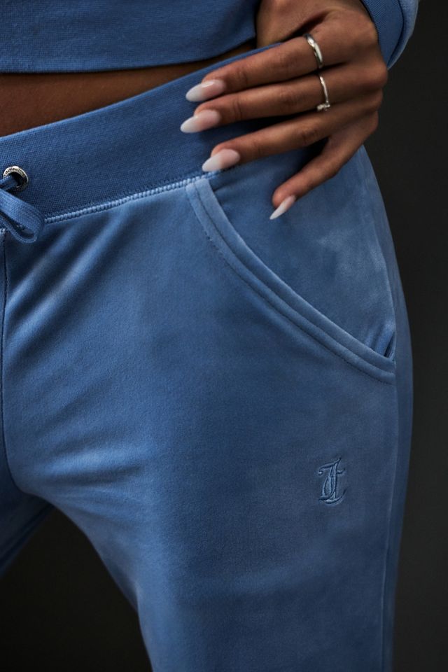 Juicy Couture - Pantalon de survêtement Blue Lotus aux jambes évasées et à taille basse #2