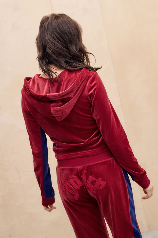 Felpa con Cappuccio Juicy Couture UO Exclusive Wine #3