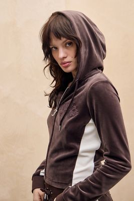 Juicy Couture UO Exclusive Chocolate Hoodie