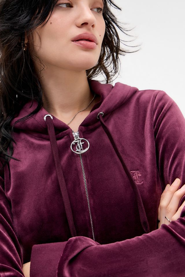 Juicy Couture UO Exclusive Wine Egypt Hoodie #3