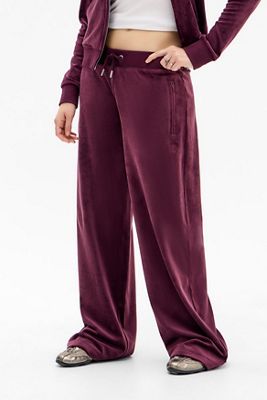 Juicy Couture UO Exclusive Wine Ida Wide Leg Joggers