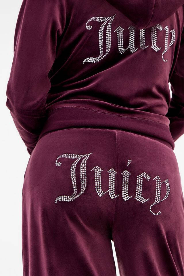 Juicy Couture UO Exclusive Wine Ida Wide Leg Joggers #1