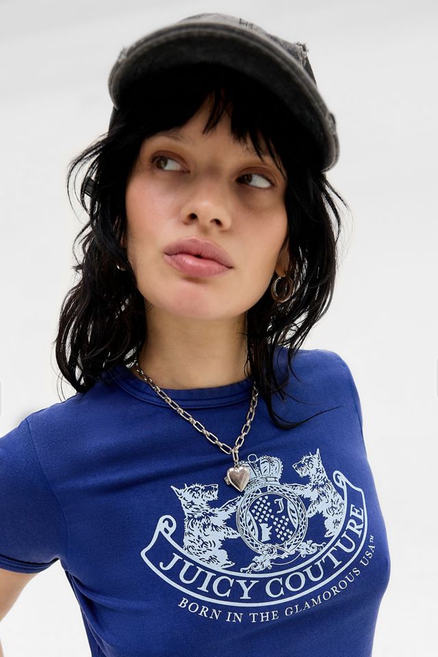 Juicy Couture UO Exklusives Hunde-Wappen T-Shirt #2