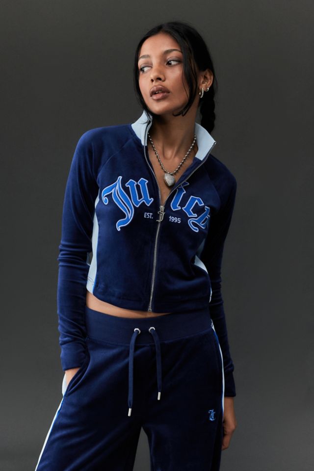 Navy best sale track jacket