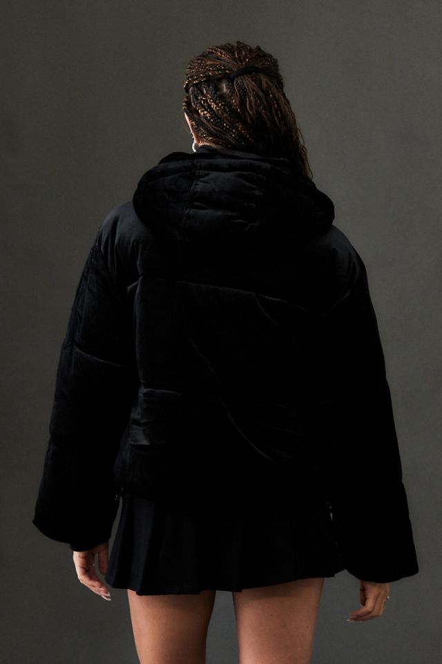 Juicy Couture Classic Velour Puffer Jacket #4