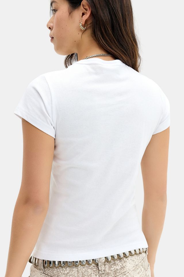 Juicy Couture T-shirt Baby Heiress Hilton Bianca #3