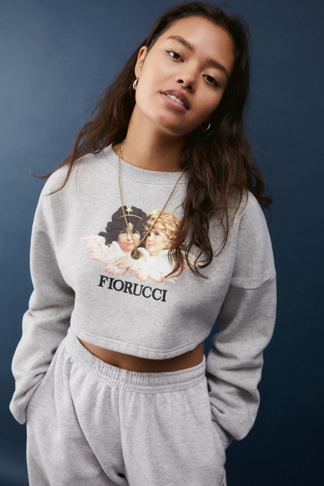 Fiorucci cropped clearance sweatshirt