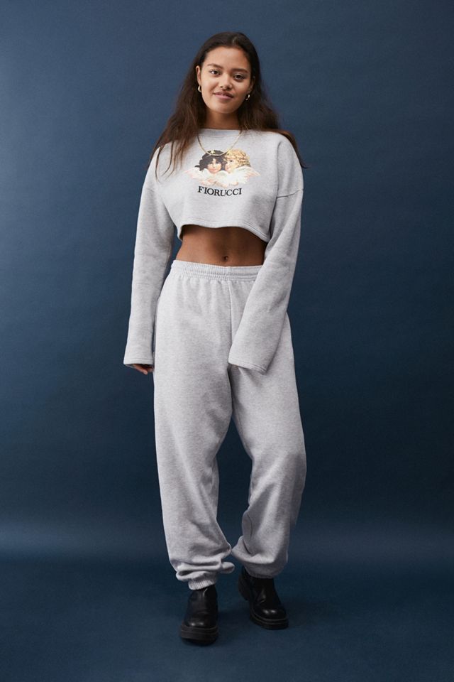 Sudadera Fiorucci Angels Crop #2