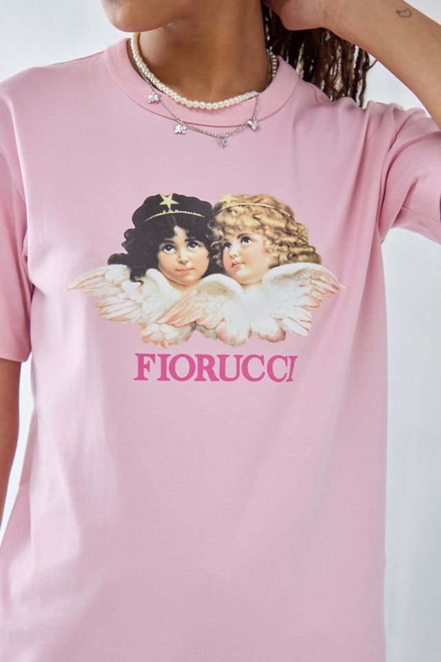 Fiorucci T-shirt Pink Angel Icon #1
