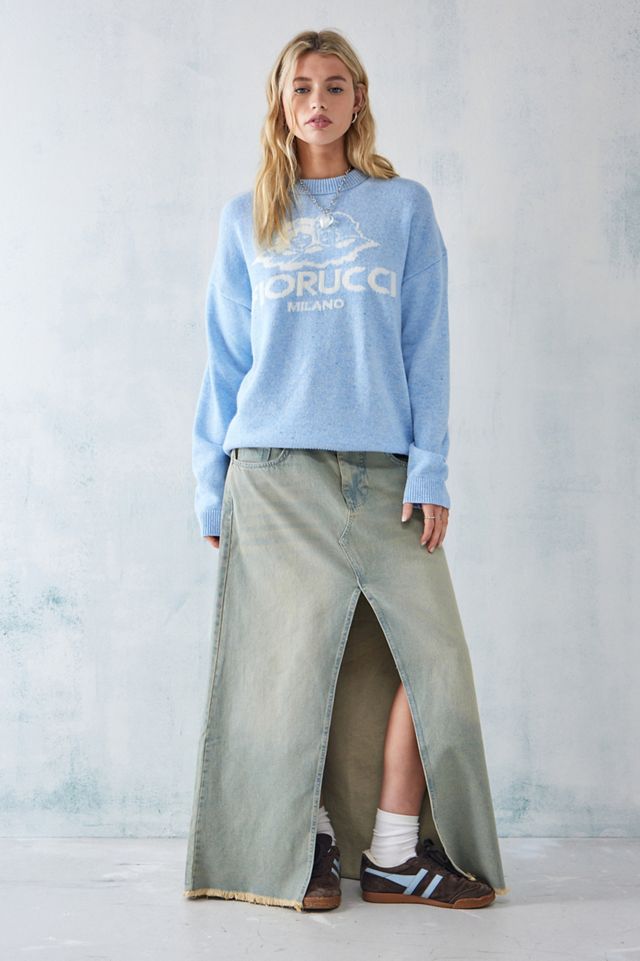 Fiorucci - Pull en maille Milano Angels bleu #1