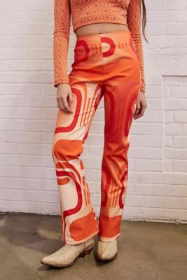 Hosbjerg Ditte Paloma Pants - Red S at Urban Outfitters