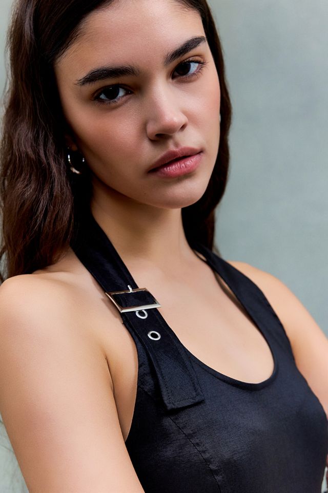 Top Halter de Satén Bliss Hosbjerg #2