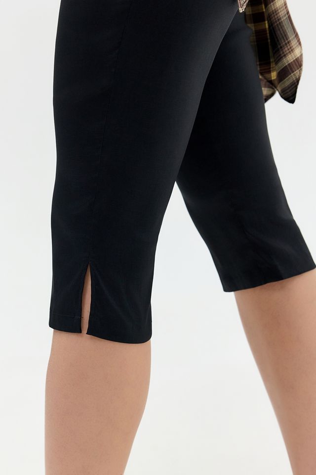 Pantalones Capri de Satén Black Bliss de Hosjberg #2