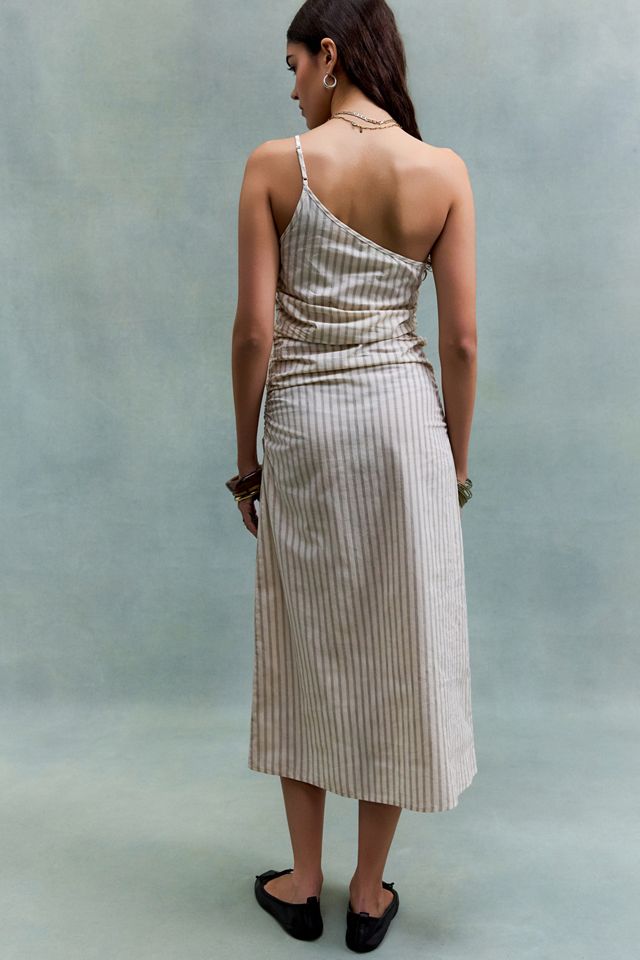 Robe midi asymétrique rayée Catarina Hosbjerg #3