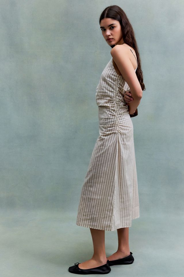 Robe midi asymétrique rayée Catarina Hosbjerg #5