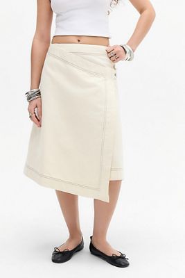 Jupe midi en denim Bree Hosbjerg