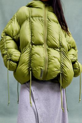 Hosbjerg Grüne Paris Pufferjacke