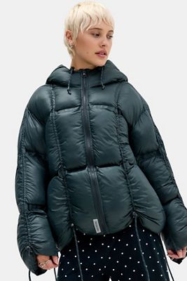 Hosbjerg Dunkelgrüne Paris Daunenjacke