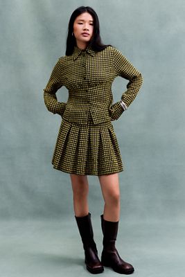Chemise à carreaux boutonnée Dolly Hosbjerg