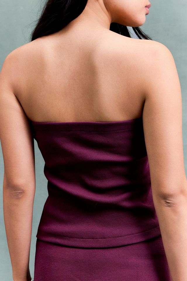 Haut bandeau asymétrique bordeaux Darling Hosbjerg #3