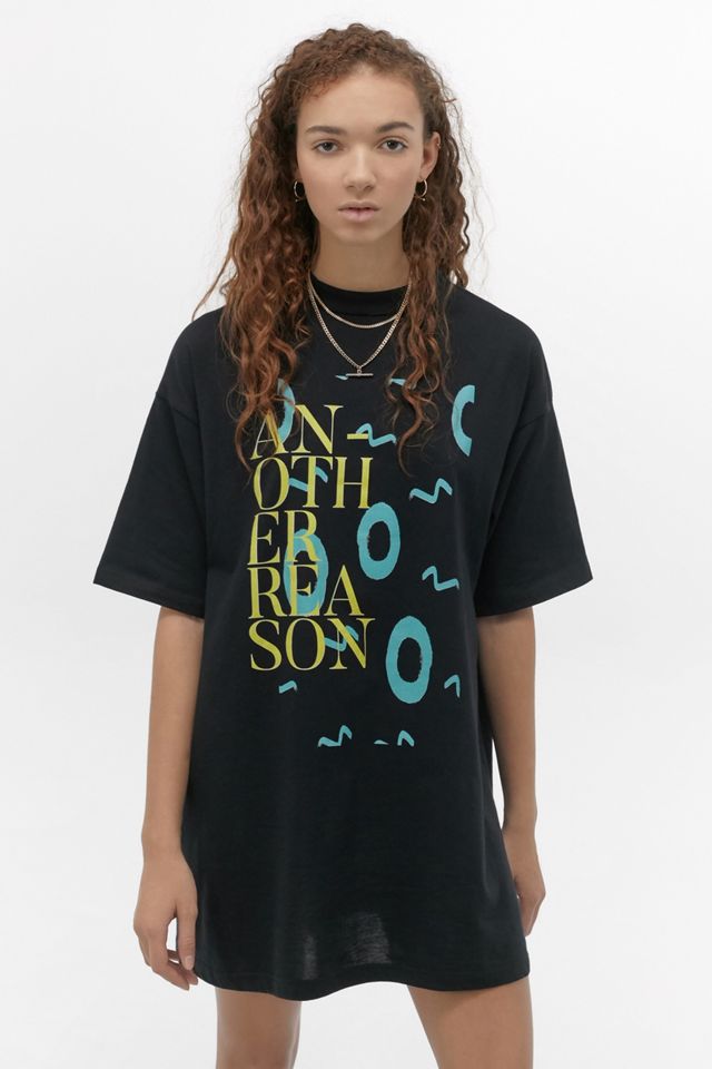 Otra razón de la camiseta de gran tamaño Mini Vestido #2