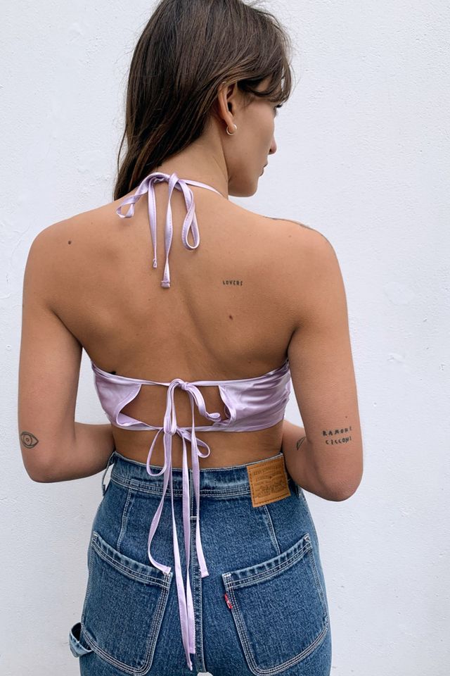 Another Reason Lilac Scarf Top #1