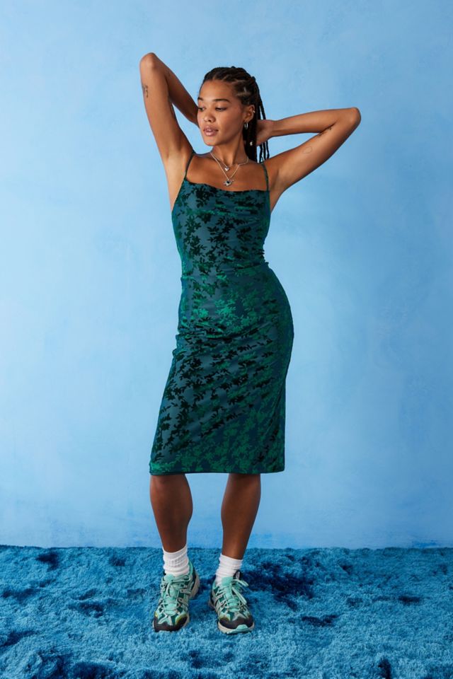 Urban outfitters shop green dress