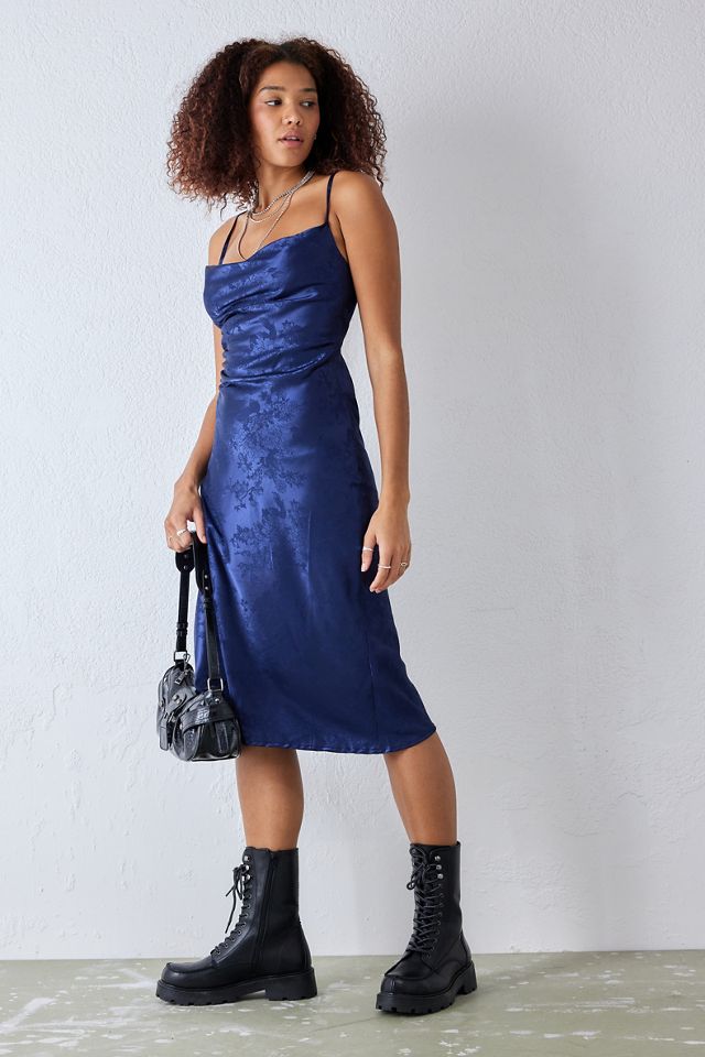Kiss The Sky Adora Navy Midi Abito #3