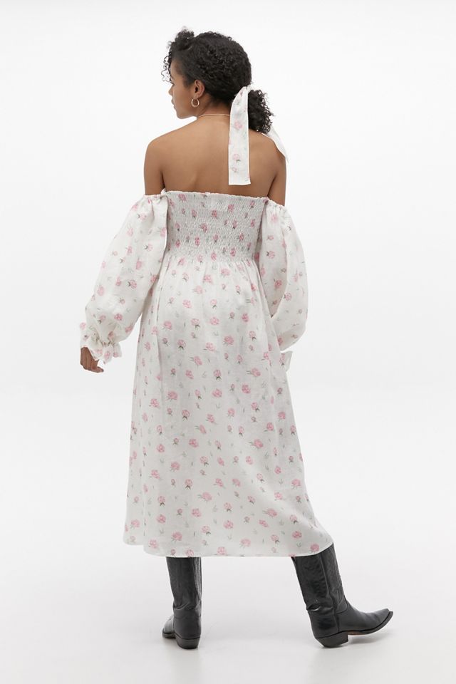 Sleeper Atlanta Linen Maxi Dress #1