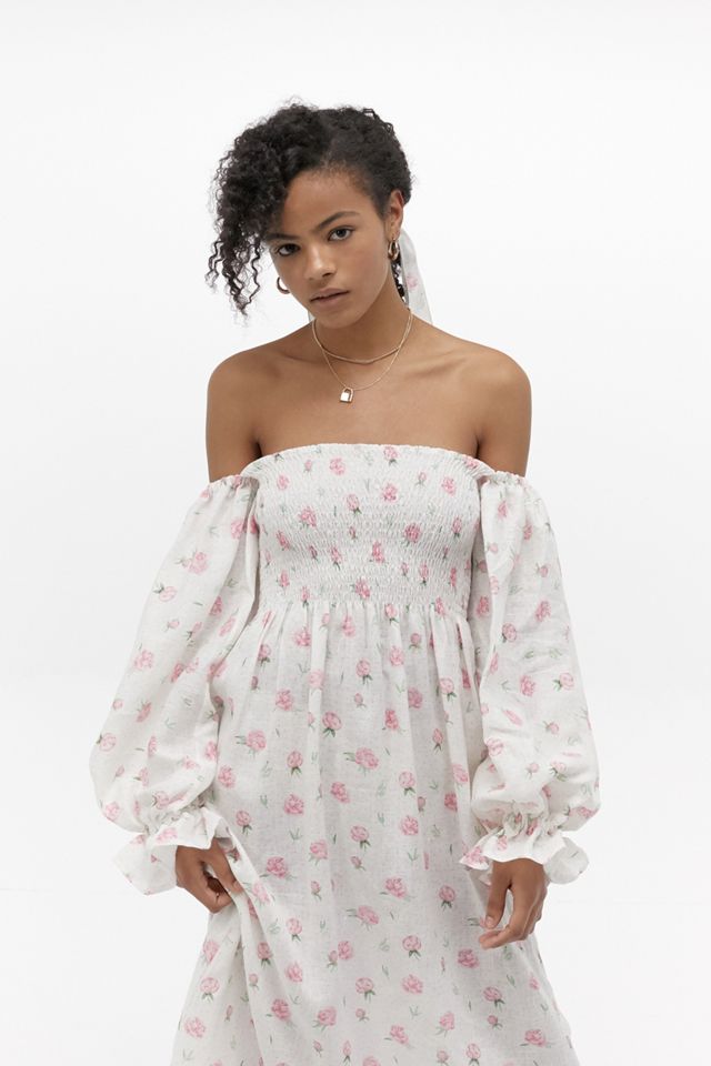 Sleeper Atlanta Linen Maxi Dress #2