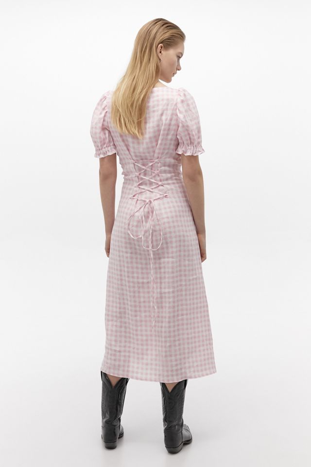 Sleeper Marquise Gingham Midi Dress #2