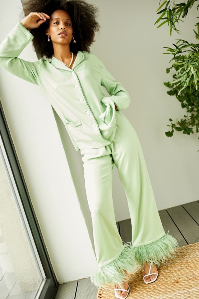 Sleeper Party Pajama Set in Green