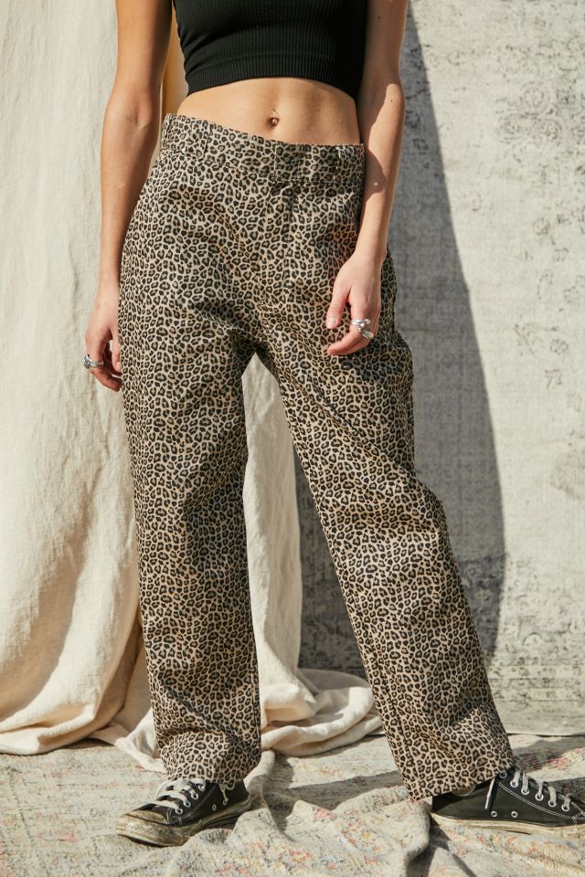 Dickies Leopard Print Silver Firs Pants | Urban Outfitters UK