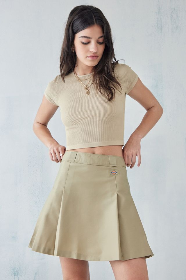 Dickies Khaki Elizaville Skate Skirt | Urban Outfitters UK
