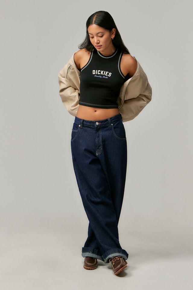 Canotta Dickies Racer con Cuciture a Contrasto #1