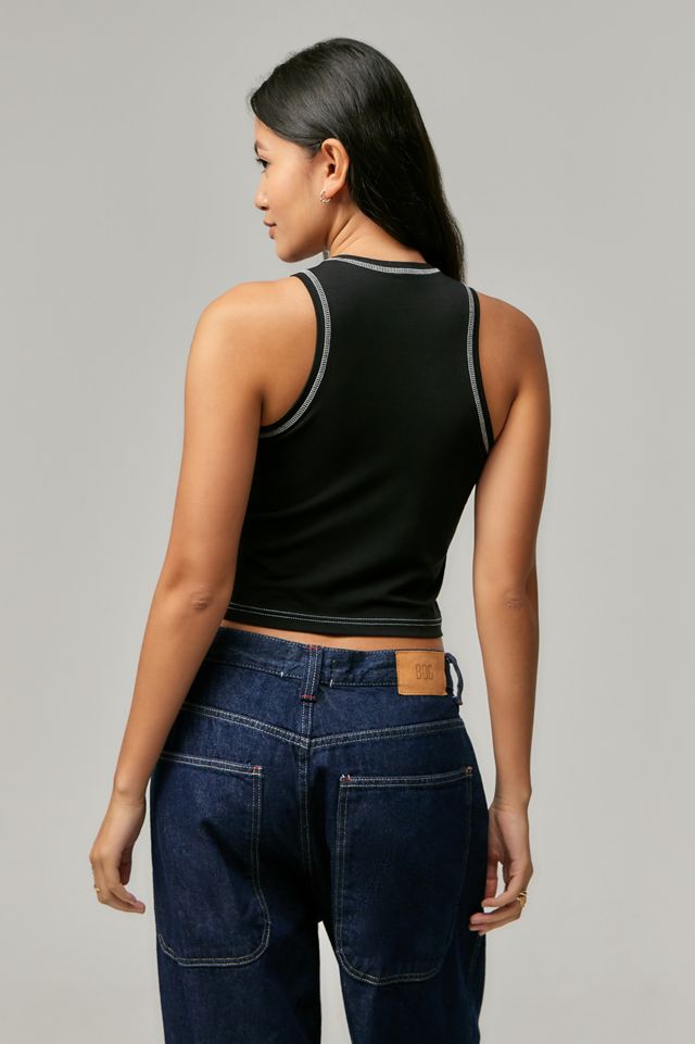 Canotta Dickies Racer con Cuciture a Contrasto #3