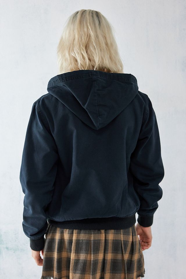 Dickies - Veste en toile doublée de peau de mouton bleu marine #3