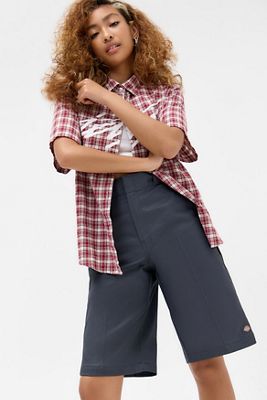 Dickies Grey 13 Inch Multi-Pocket Shorts