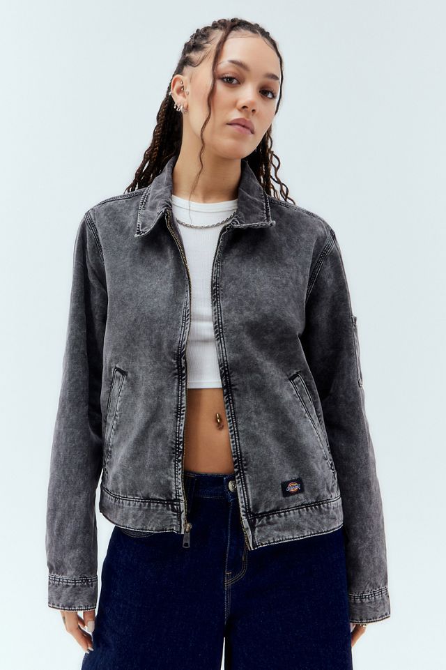 Dickies Washed Black Newington Jacket #1