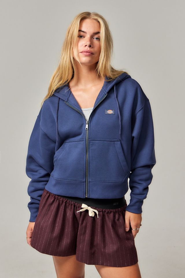 Dickies Navy Oakport Zip-Through Hoodie #1