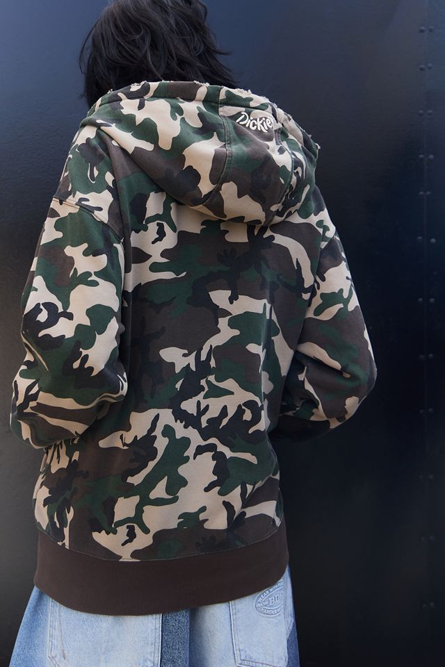 Dickies Camouflage Zip-Through Hoodie #3