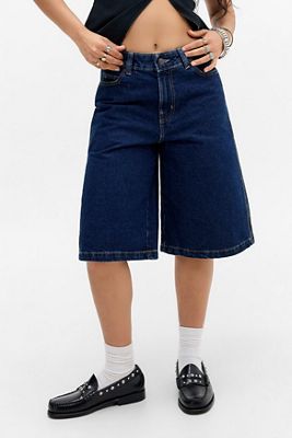 Short en denim indigo foncé Dickies