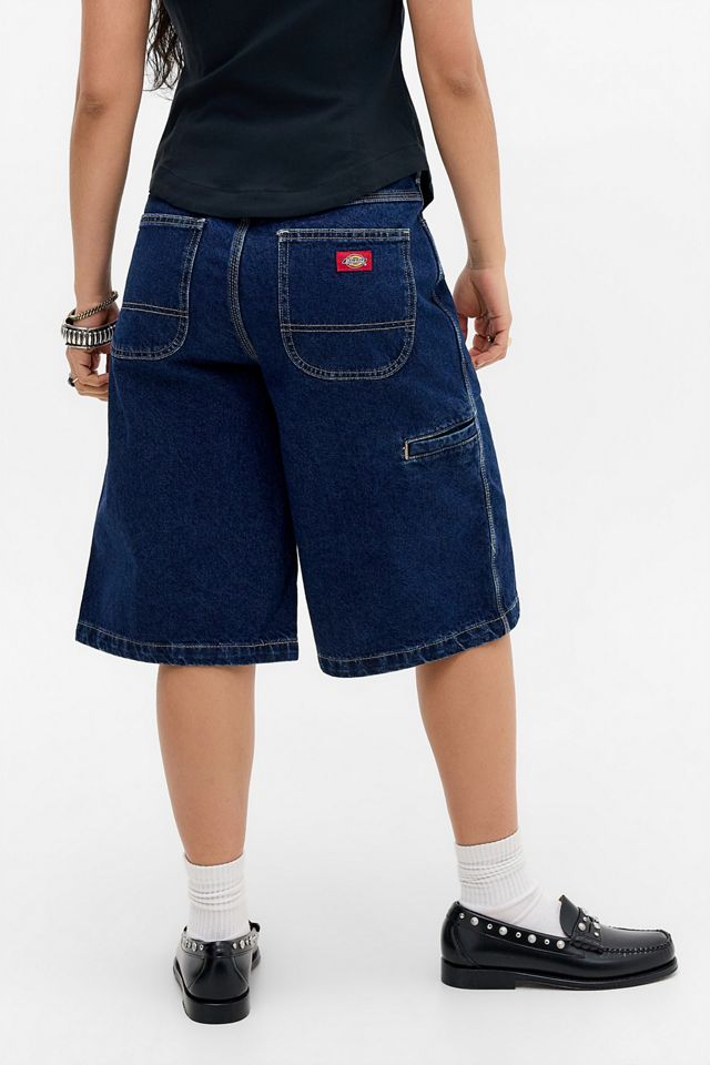 Dickies Dark Indigo Denim Jorts | Urban Outfitters UK