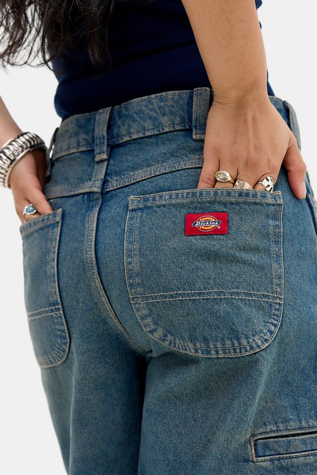 Pantaloncini in Denim Tinta Khaki Dickies #2